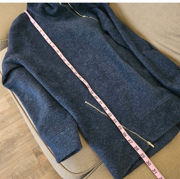 New Balance hoodie Large blue fleece sweatshirt - Picture 12 of 13